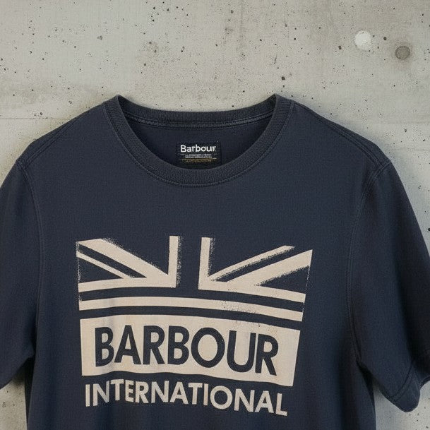 T-shirt bleu foncé – taille M