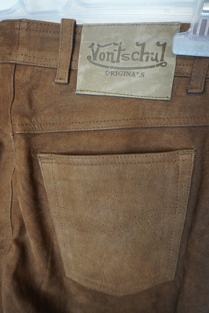 Jeans Effet Cuir - by MIA
