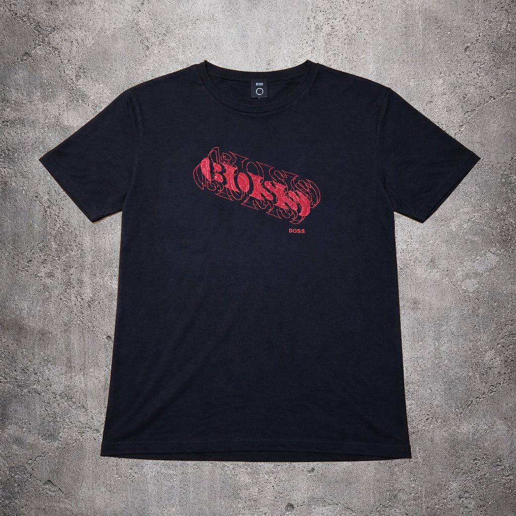 T-shirt noir - Hugo Boss - Taille L