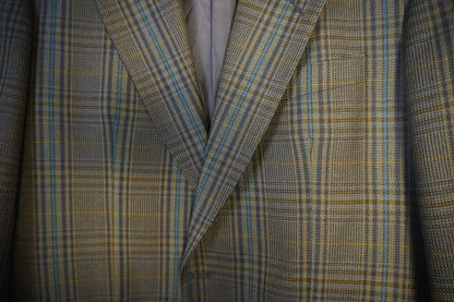 Costume noir vert profond classique et intemporel – By FABSO