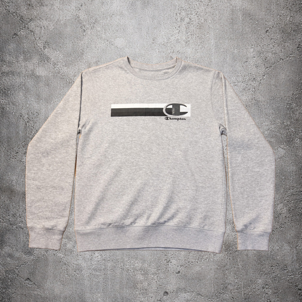 Sweat gris sans capuche - Champion (enfant) - Taille XL