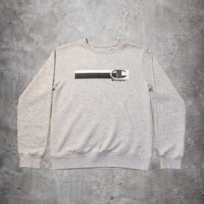 Sweat gris sans capuche - Champion (enfant) - Taille XL