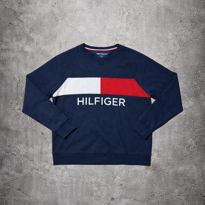 Sweat bleu foncé Tommy Hilfiger – Taille – S