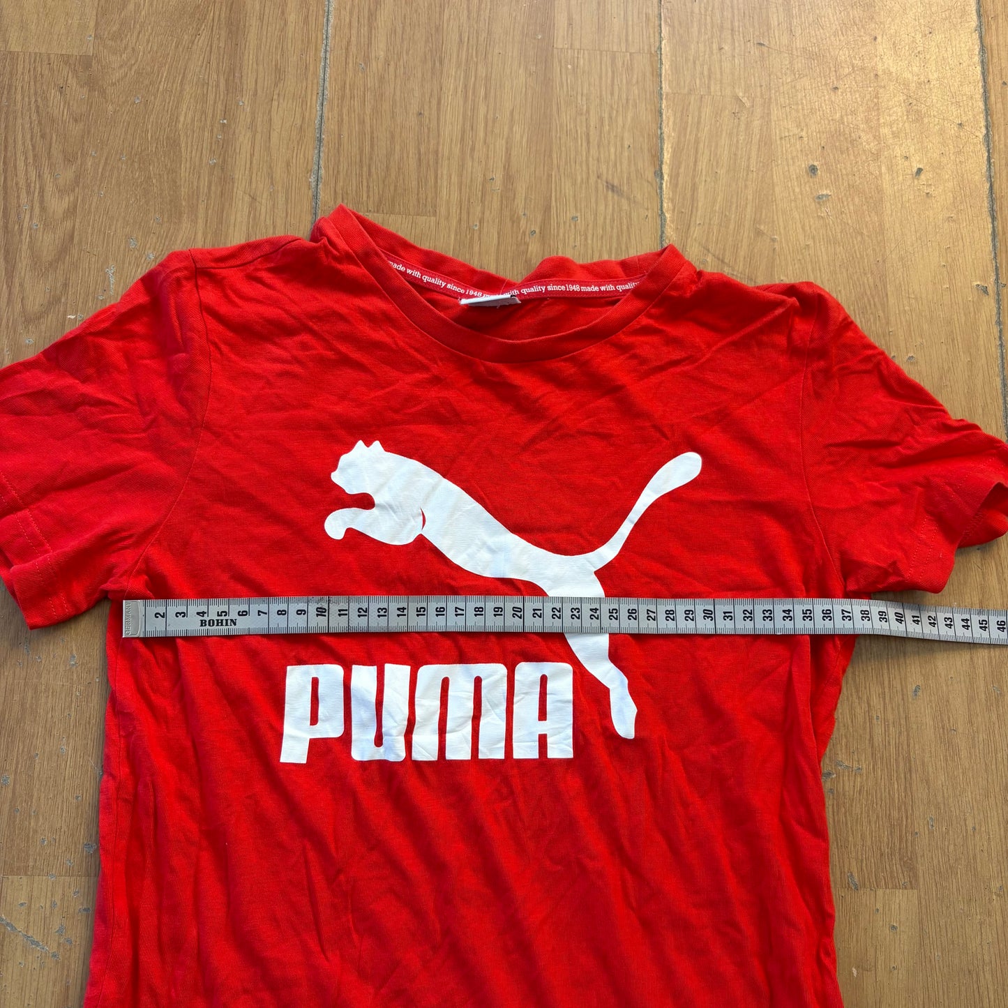 T-shirt rouge - Puma - Taille 12 ans
