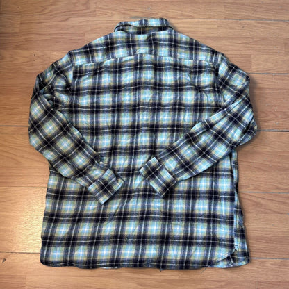 Chemise à carreaux Levi’s – Taille L – Vert pistache & bleu