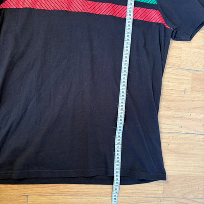 T-shirt noir logo rouge et vert - Ellesse - Taille L