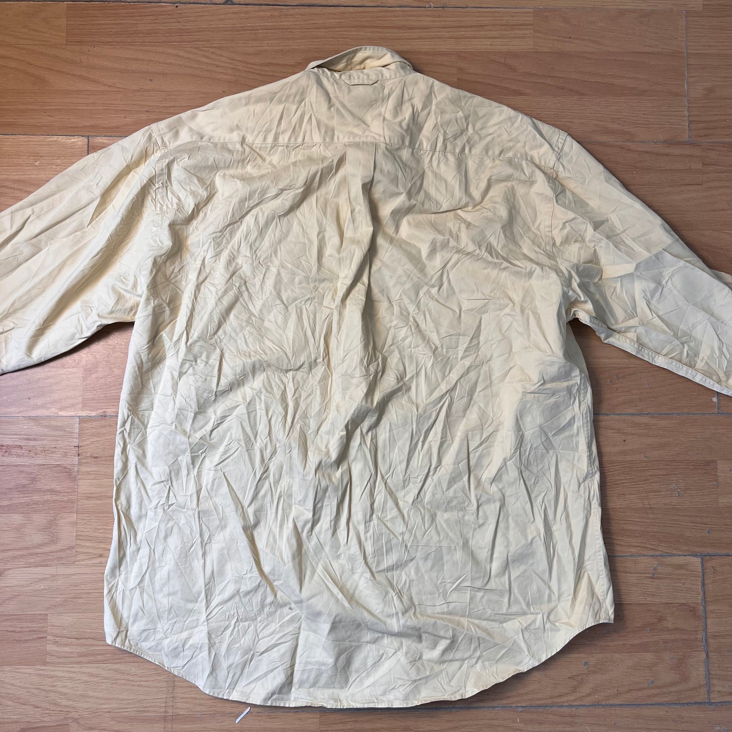 Chemise jaune pastel Tommy Hilfiger – Taille – XL
