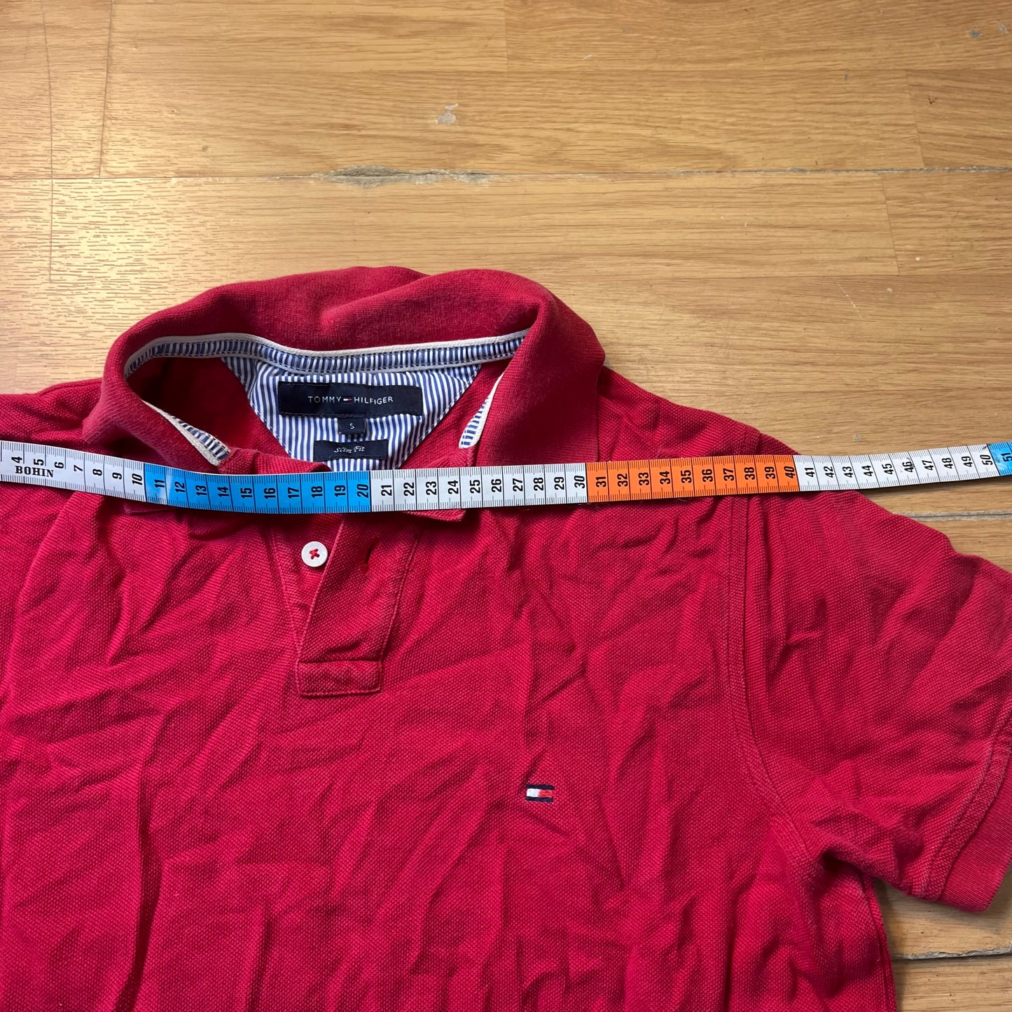 Polo rouge - Tommy Hilfiger - Taille S