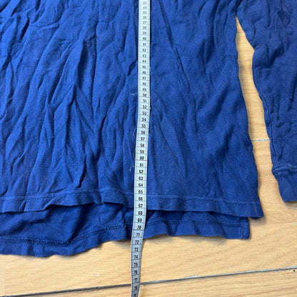 Polo manches longues bleu foncé - Chaps - Taille XL