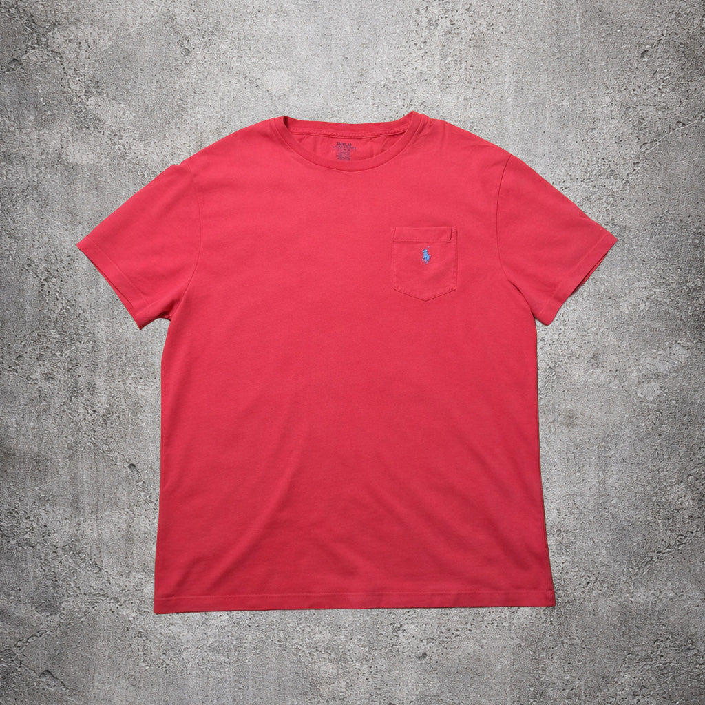 T-shirt rouge Ralph Lauren – Taille – L