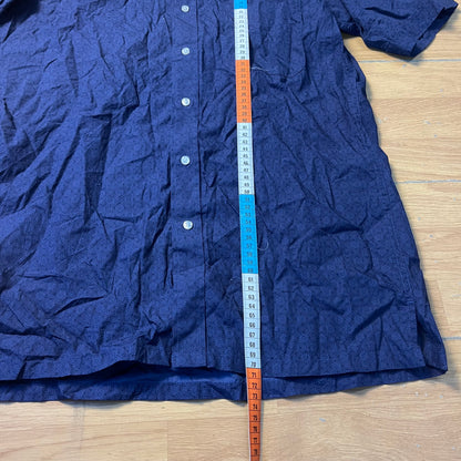 Chemise manches courtes bleu foncé - Topvalu Premium - Taille S