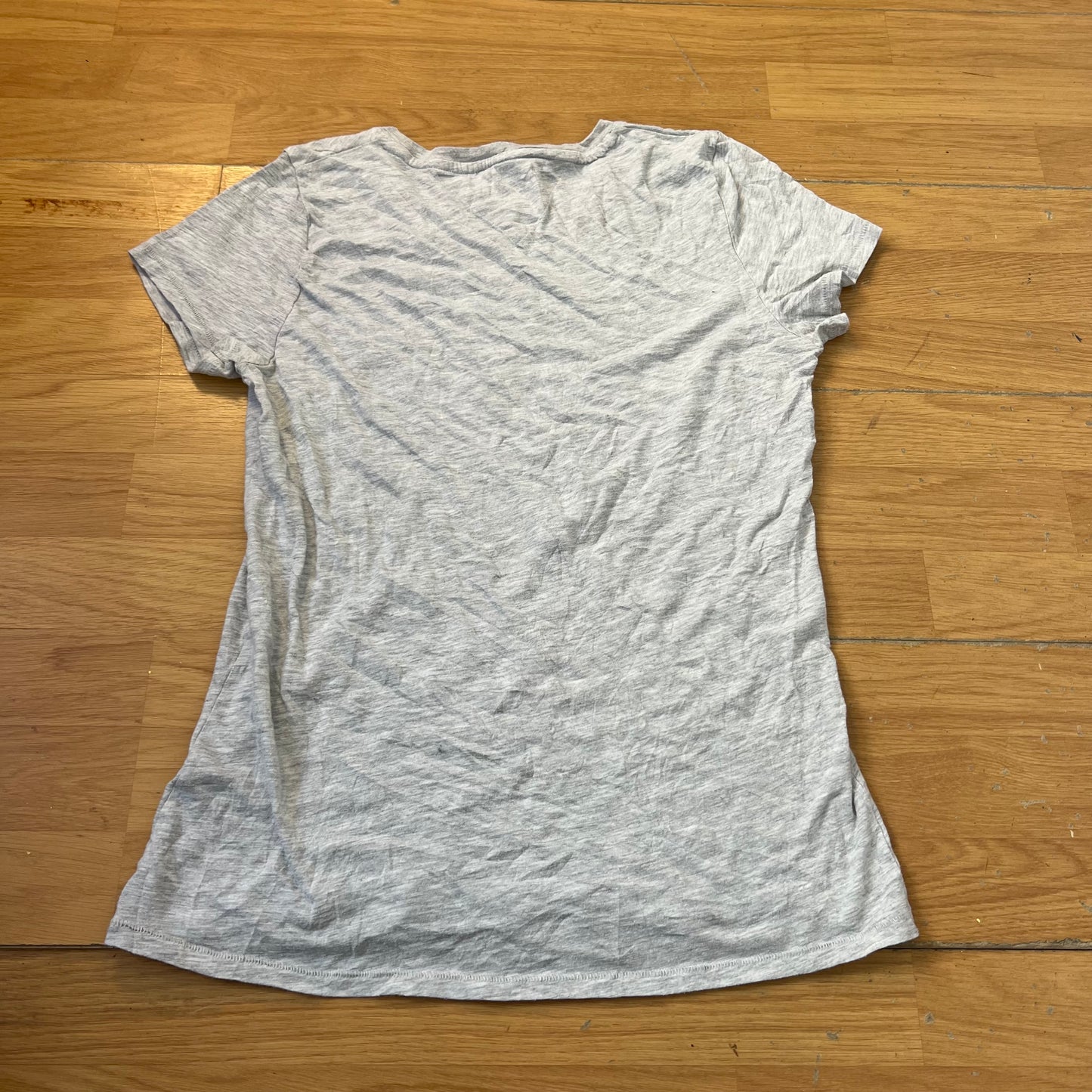 T-shirt gris - Tommy Hilfiger (femme) - Taille L