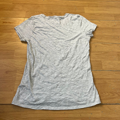 T-shirt gris - Tommy Hilfiger (femme) - Taille L