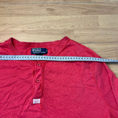 T-shirt manches courtes rouge clair - Ralph Lauren - Taille XL