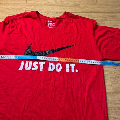 T-shirt rouge - Nike - Taille L