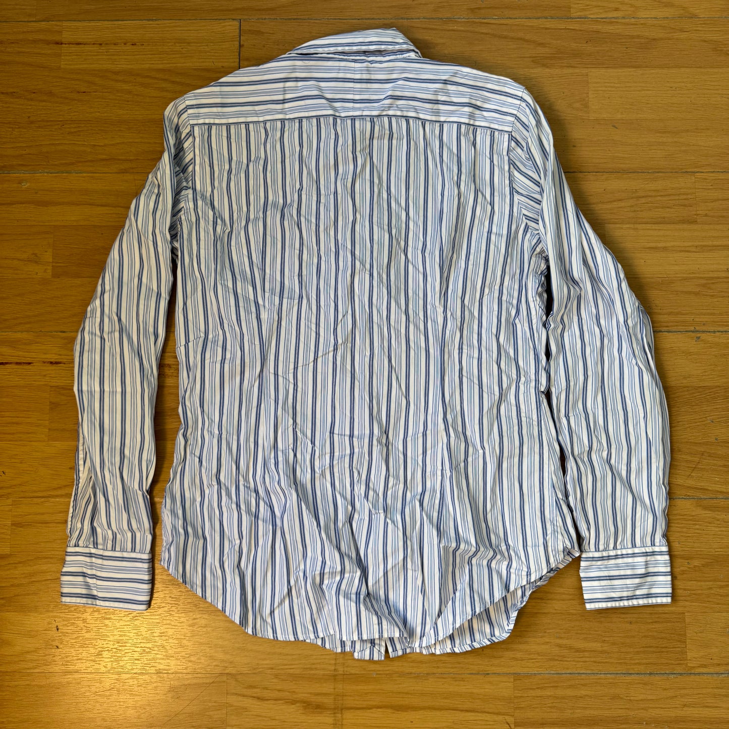 Chemise Ralph Lauren Bleu & Blanc – Enfant 12 ans