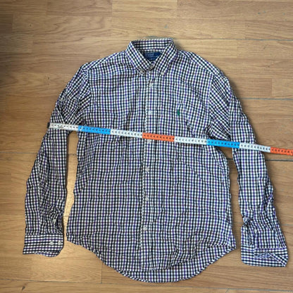 Chemise Ralph Lauren à carreaux – Taille M – Slim Fit