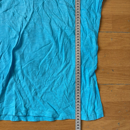 T-shirt turquoise - Abercrombie & Fitch - Taille L