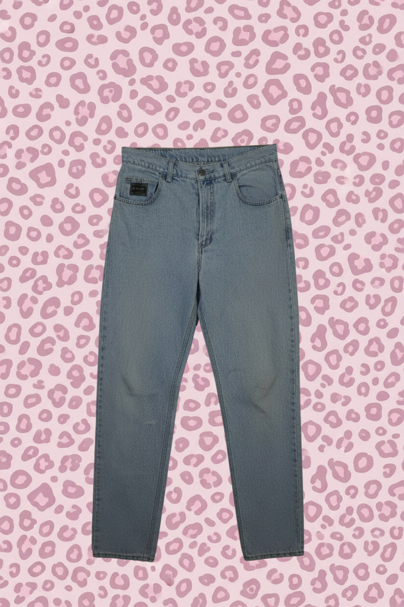 Jeans Slim Bleu Délavé - By SARLOTTE - Taille : 44