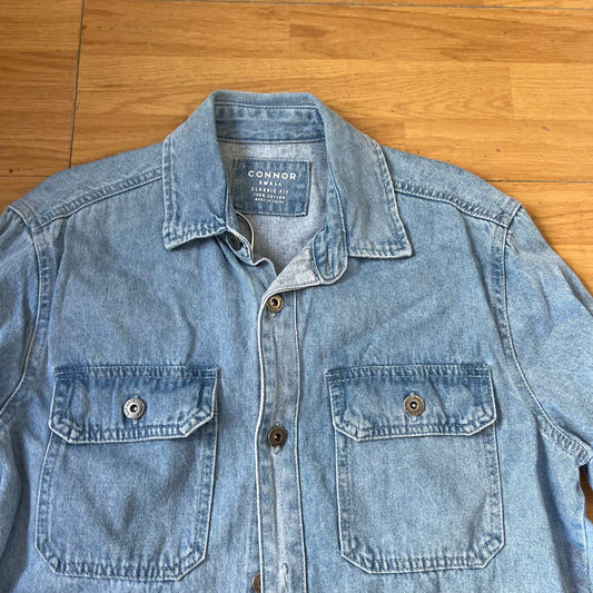 Chemise/veste en jean bleu clair - Taille S
