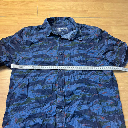 Chemise manches courtes denim camouflage - American Rag - Taille M