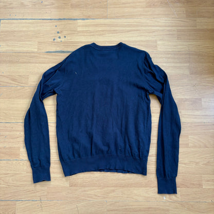 Pull en mailles fines bleu marine - Fila - Taille XL
