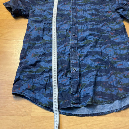Chemise manches courtes denim camouflage - American Rag - Taille M