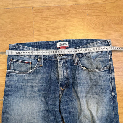 Jeans slim bleu déchiré - Hilfiger Denim - Taille w31 l34