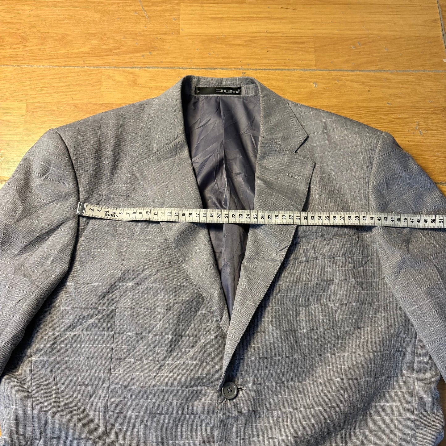 Blazer gris à carreaux - RG 512 - Taille 54