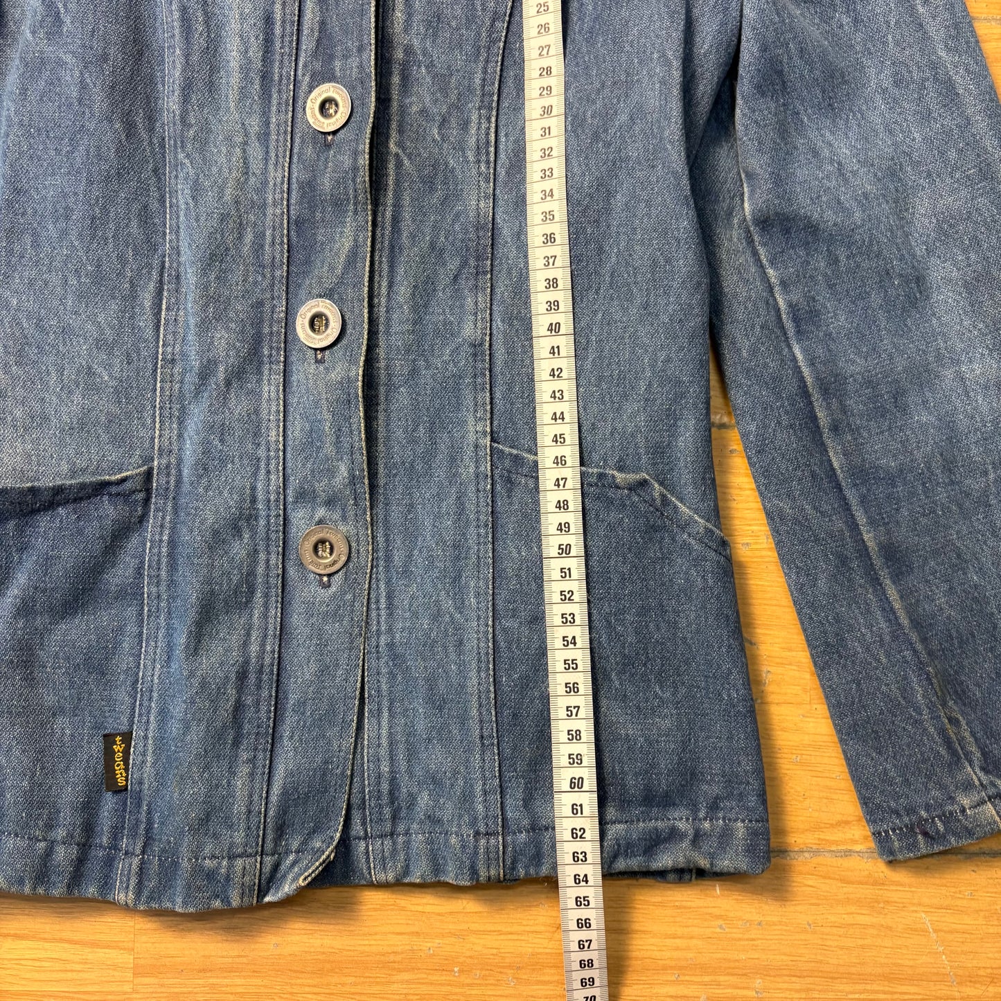 Veste en denim bleu foncé Tweans – Taille M