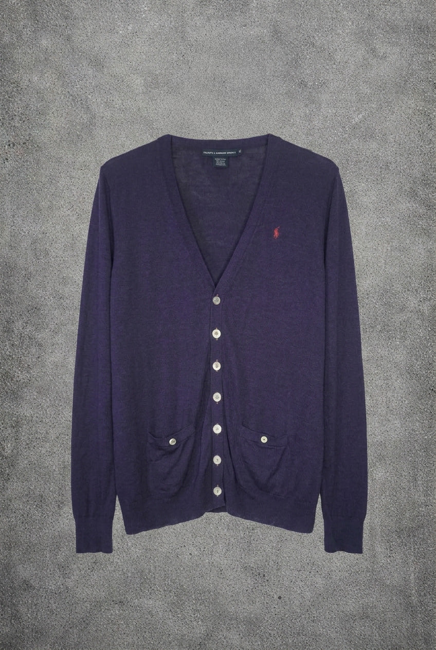 Cardigan violet Ralph Lauren – Taille – XL