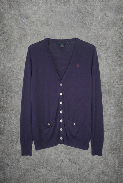 Cardigan violet Ralph Lauren – Taille – XL