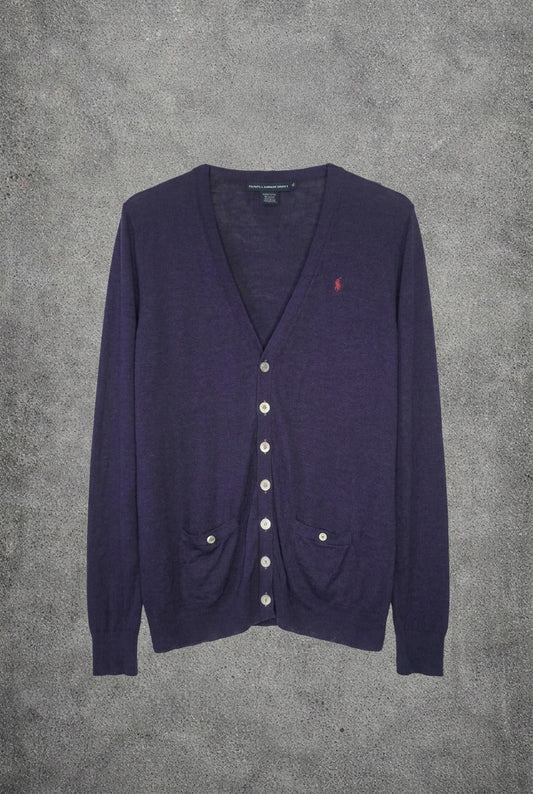 Cardigan violet Ralph Lauren – Taille – XL