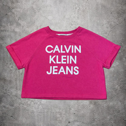 Top court rose - Calvin Klein Jeans - Taille L
