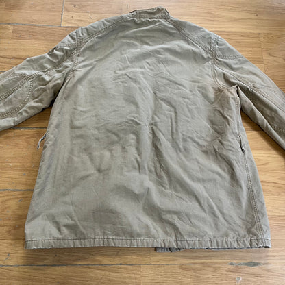 Veste beige Open Dich mi-longue – Taille L