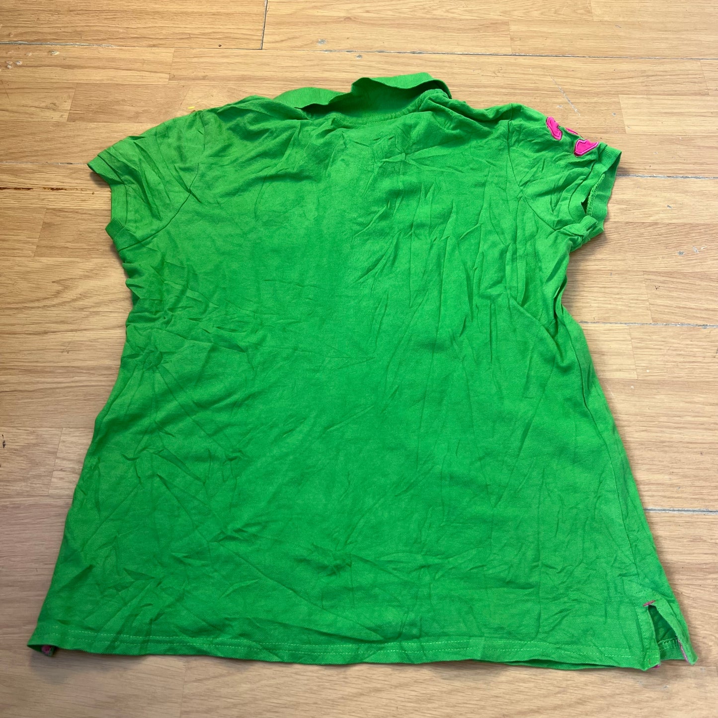 Polo vert et rose - U.S. Polo Assn. - Taille XL