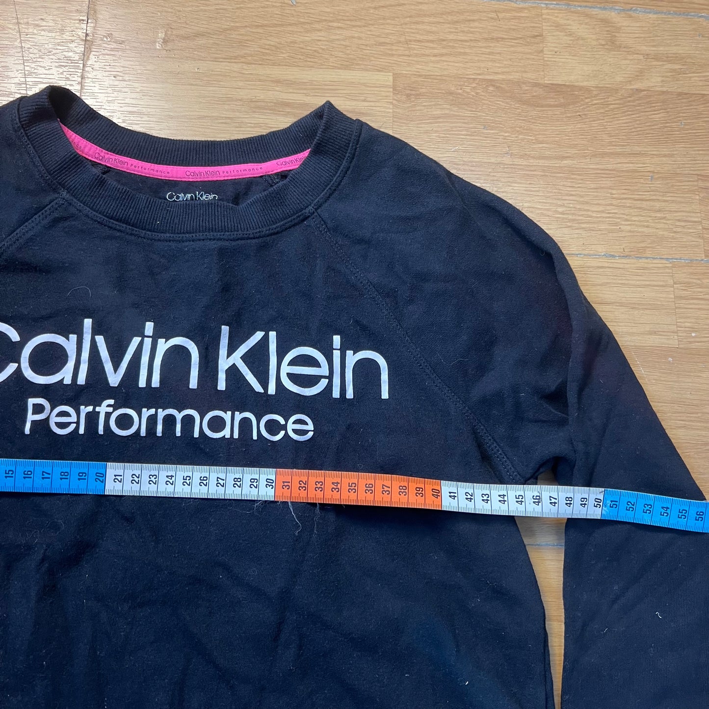 Sweat noir sans capuche - Calvin Klein Performance - Taille S