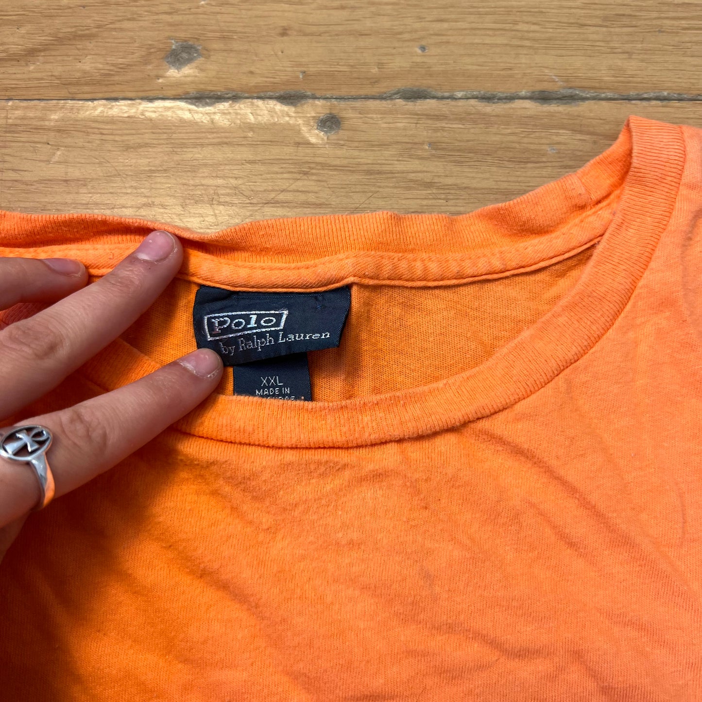 T-shirt orange - Ralph Lauren - Taille XXL