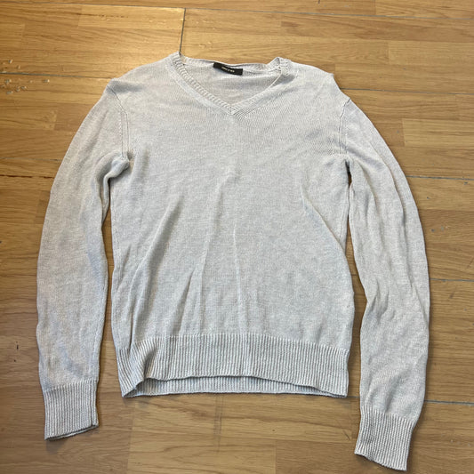 Pull col V transparent (sheer) - Homme - Taille M