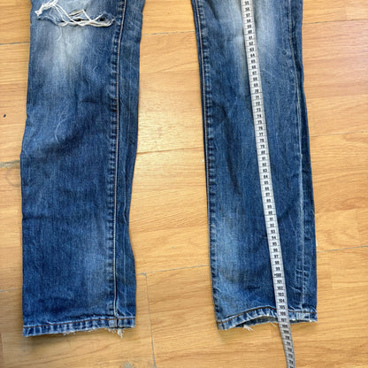 Jeans slim bleu déchiré - Hilfiger Denim - Taille w31 l34