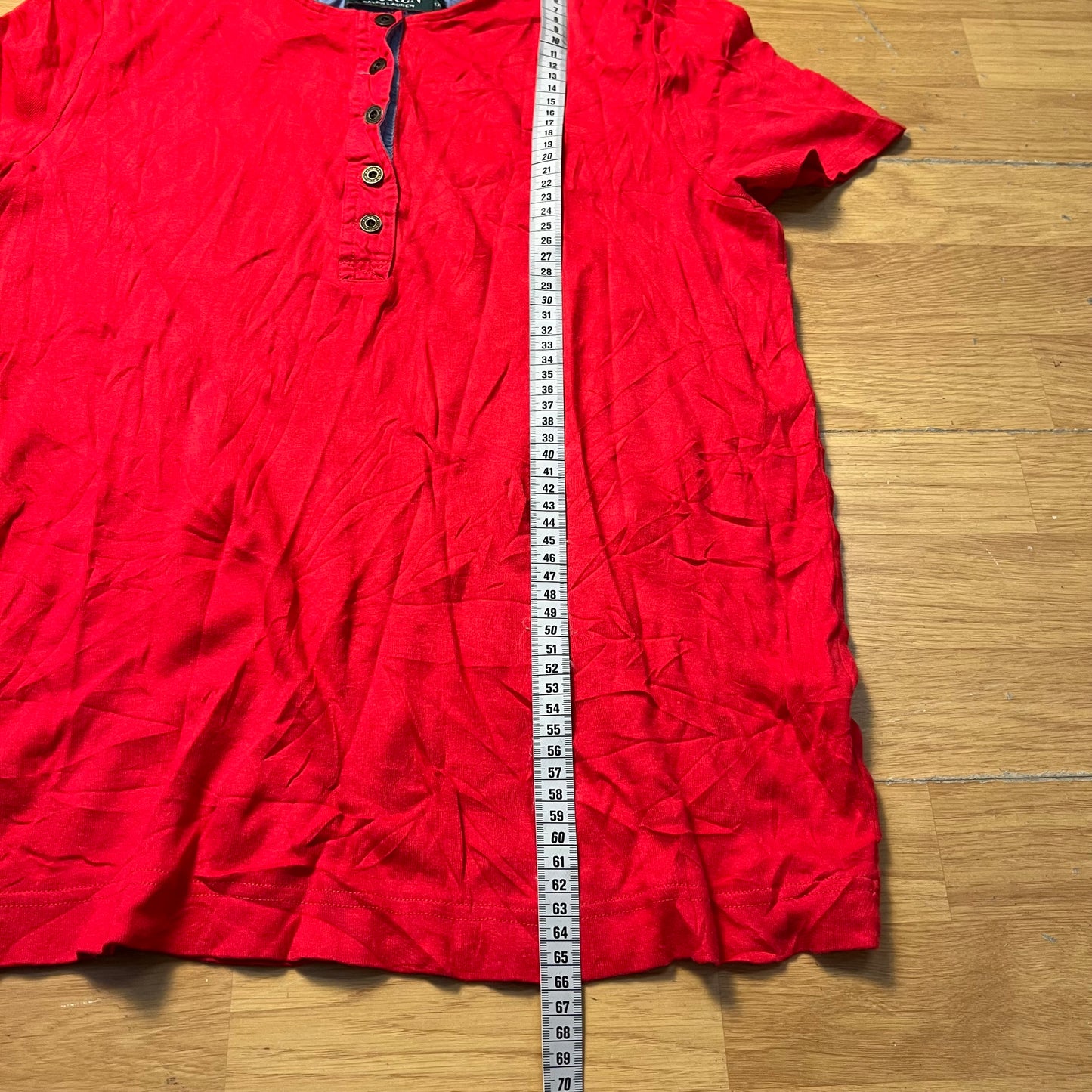 T-shirt rouge - Ralph Lauren - Taille S