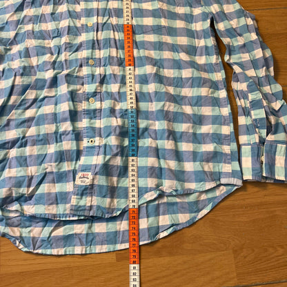 Chemise à carreaux bleu clair - Izod - Taille L