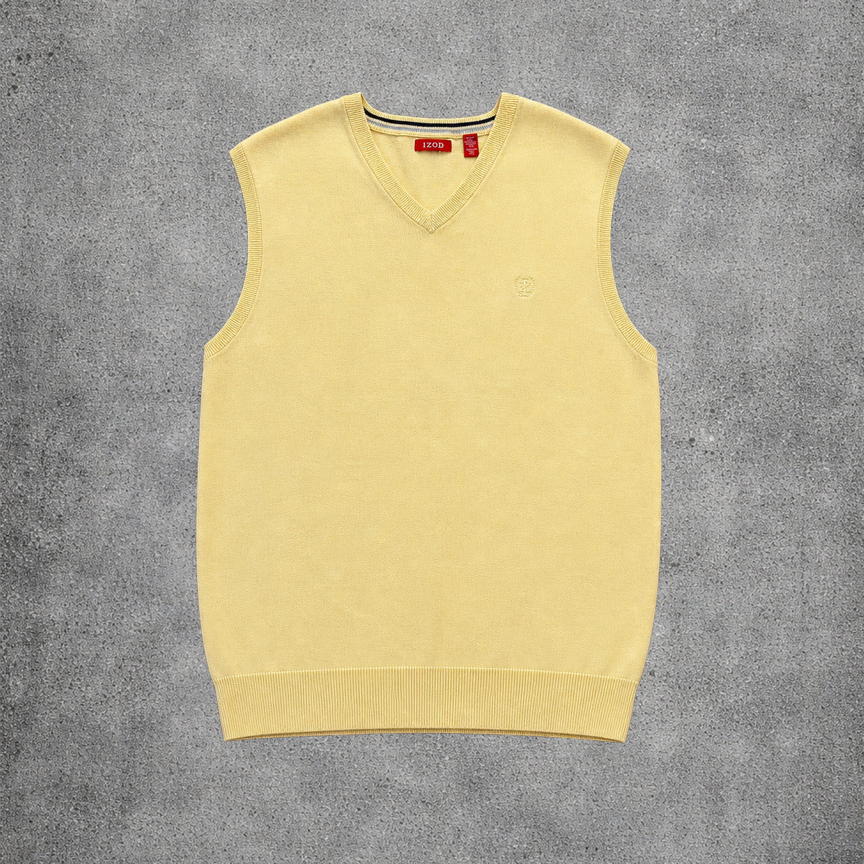Gilet sans manches jaune - Izod - Taille XL