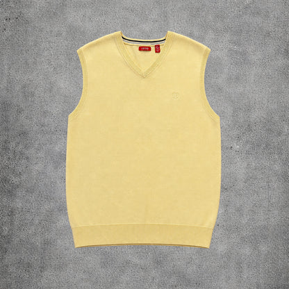 Gilet sans manches jaune - Izod - Taille XL