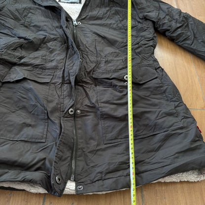 Manteau kaki intérieur doublé fausse fourrure - Levi’s - Taille L