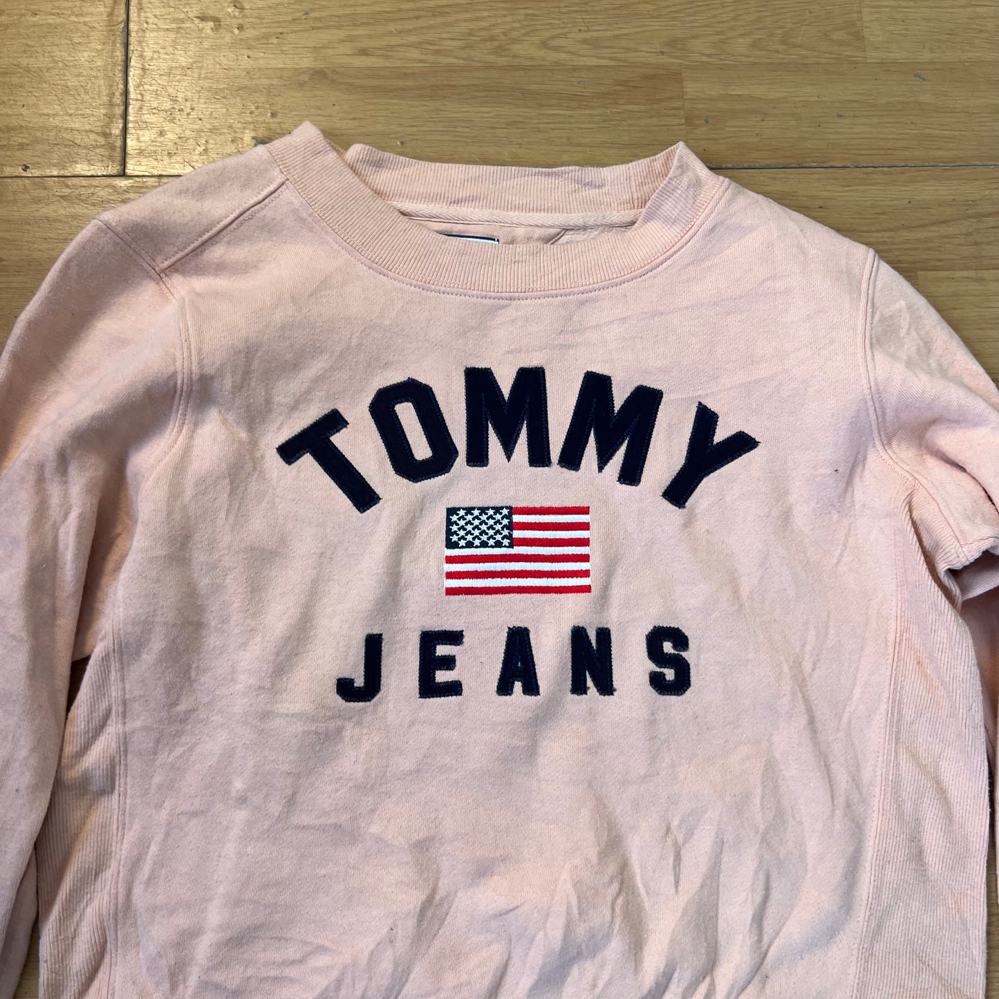 Sweat saumon clair - Tommy Hilfiger - Taille S