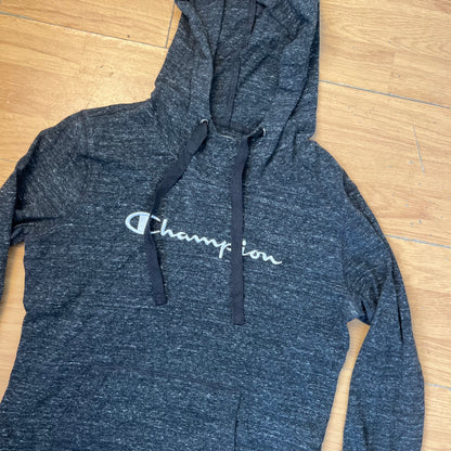 Sweat à capuche gris foncé - Champion - Taille S