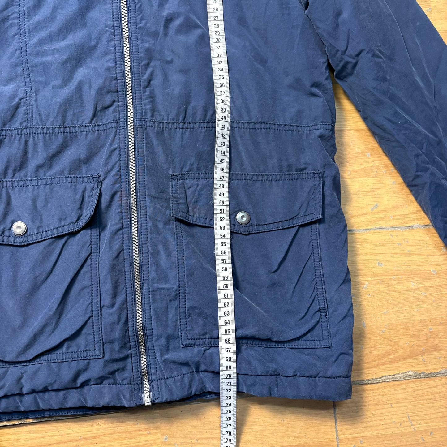 Parka bleu foncé Columbia – Taille M