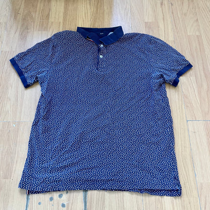 Polo Tommy Hilfiger bleu foncé – Taille XXL