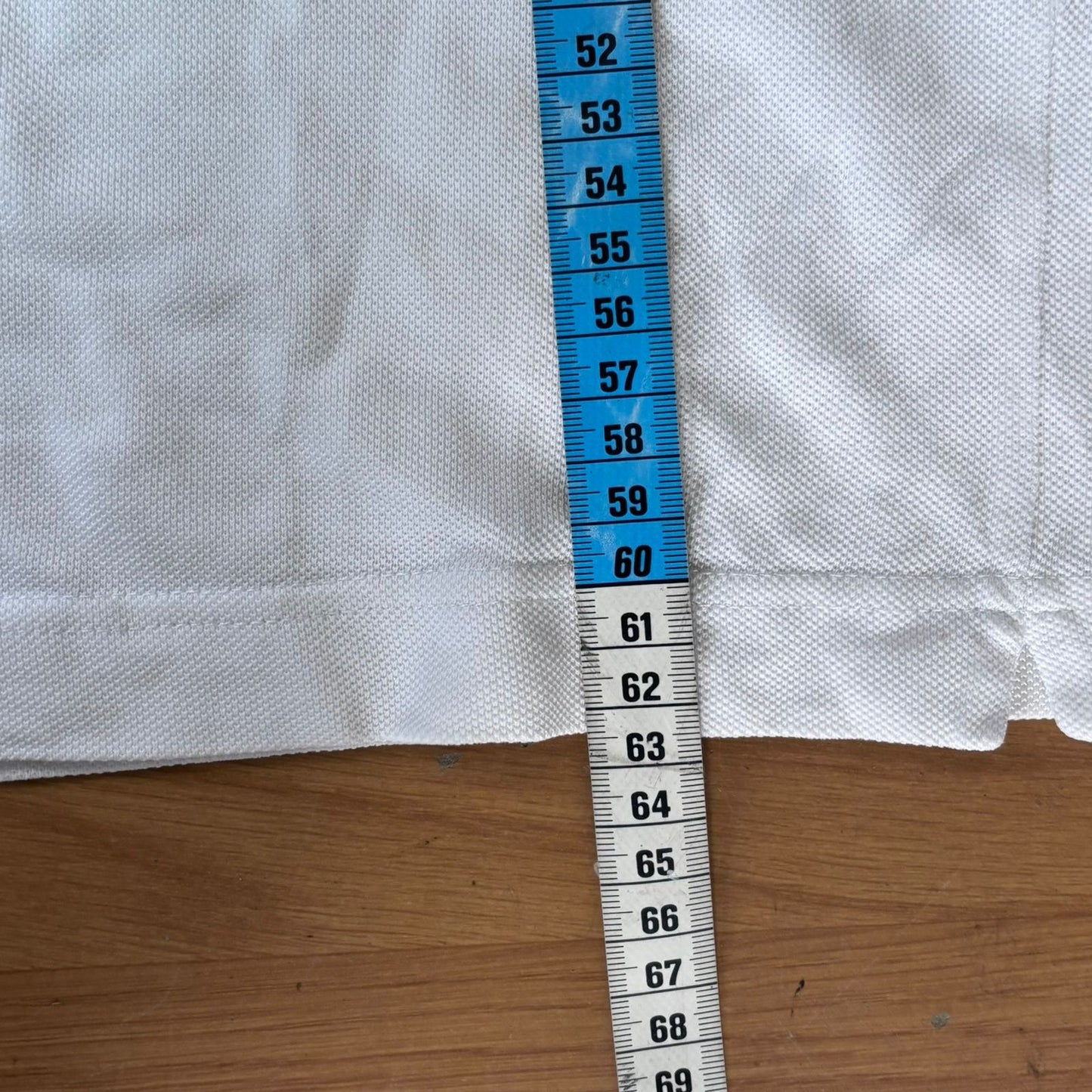 Polo Kappa – Taille M (coton, blanc)